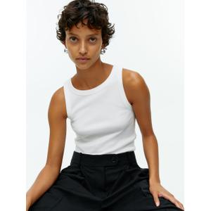 Rib Tank Top - White - recommended by Robyn Byn