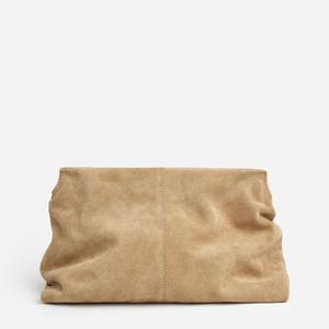 suede clutch - recommended by Claire Rose