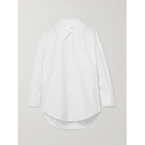 White Oversized Cotton Shirt - recommended by Jasmin Brunner