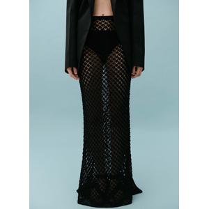 Asymmetrical crochet skirt - recommended by Jcurlstyle