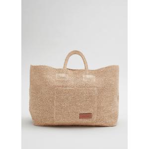 Straw tote bag - recommended by Tove Waldemar