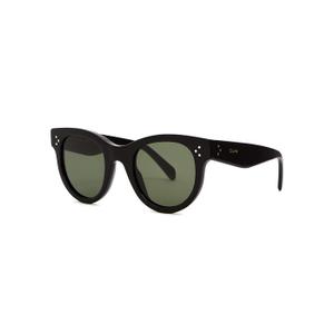 Celine Black Round-frame Sunglasses - recommended by Amanda Larsson