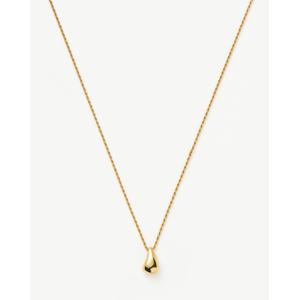 Savi Sculptural Droplet Pendant Necklace | 18ct Gold Plated Vermeil - recommended by Tamara Kalinic