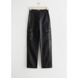 Relaxed Cargo Trousers - Black - recommended by Sofia Andersin