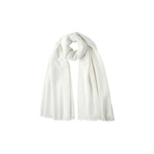 Johnstons Of Elgin Lightweight Merino Ecru Scarf - recommended by Sofia Andersin