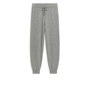 Knitted Cashmere Trousers - Grey - recommended by Nisi