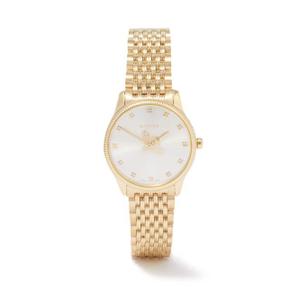 Gucci - G-timeless Gold-pvd Watch - Womens - Yellow Gold - recommended by Sofia Andersin