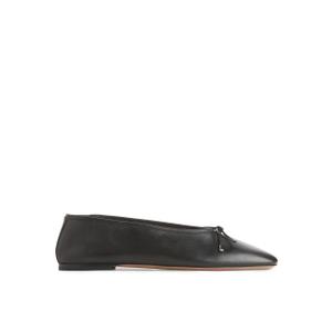 Leather Ballet Flat - Black - recommended by Nisi