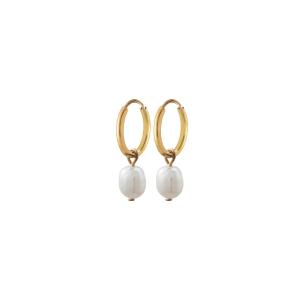 Perla Hoops Gold - recommended by Charlotte Bergkvist