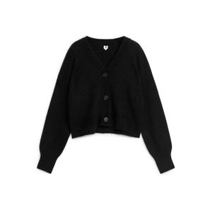 Alpaca Blend Cardigan - Black - recommended by Sofia Andersin