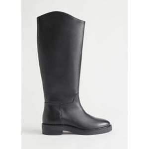 Leather Riding Boots - Black - recommended by Sofia Andersin