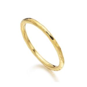 Hammered Ring, Gold Vermeil on Silver - recommended by Emily Canham