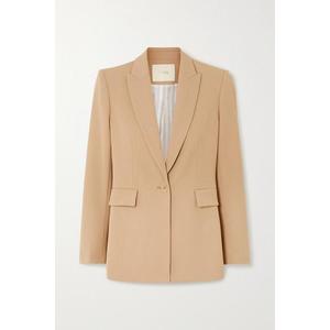 Maje - Woven Blazer - Beige - recommended by Sofia Andersin