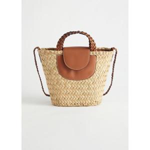 Small Straw Tote Bag - Beige - recommended by Sofia Andersin