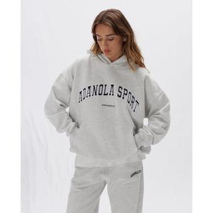 AS Oversized Hoodie - Light Grey Melange - XS - recommended by Emily Canham