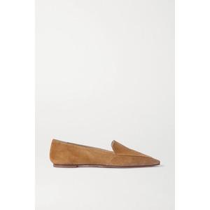 aeyde - Aurora Suede Loafers - Light brown - recommended by Sofia Andersin