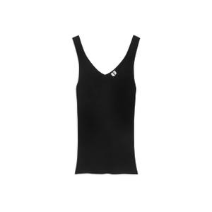 Rib-Knit Tank Top - Black - recommended by Sofia Andersin