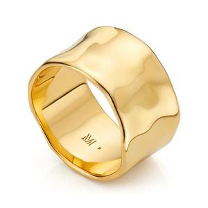 Gold Siren Muse Wide Ring - recommended by Tamara Kalinic