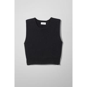 Cher Wool Vest - Black - recommended by Sofia Andersin