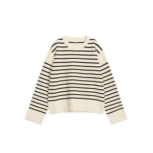 Relaxed Cotton Jumper - Black - recommended by Hannah Teitink