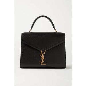 SAINT LAURENT - Cassandra Medium Textured-leather Tote - Black - recommended by Sofia Andersin