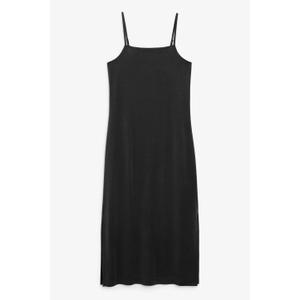 Side slit dress - Black - recommended by Sofia Andersin
