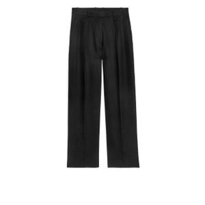 Linen Trousers - Black - recommended by Lily Clark