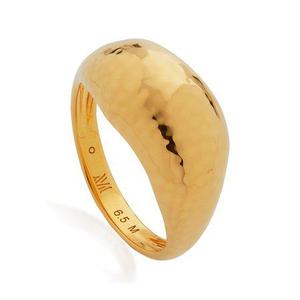 Gold Deia Domed Ring - recommended by Jasmin Brunner