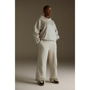 Distressed Varsity Straight Leg Sweatpants - Washed Stone - XS - recommended by Emily Canham
