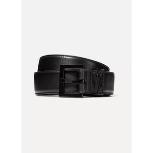 SAINT LAURENT - Embellished Leather Belt - Black - recommended by Sofia Andersin