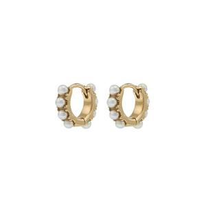 Rosa De La Cruz Pearl Mini Hoops - recommended by Sofia Andersin