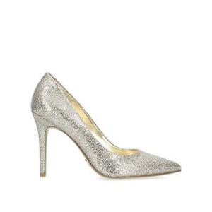 Michael Michael Kors Claire Pump - Metallic Silver Court Shoes - recommended by Sofia Andersin