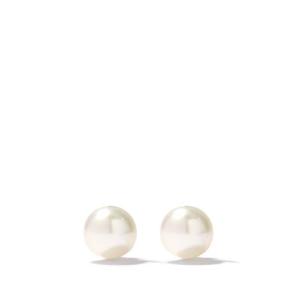 Irene Neuwirth - Gumball Pearl & 18kt Gold Stud Earrings - Womens - Pearl - recommended by Sofia Andersin